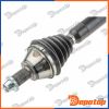 Demi-Arbre de Transmission droite pour VW | NPW-VW-071, AU451R